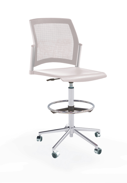 Rewind кресло кассира со спинкой-сеткой