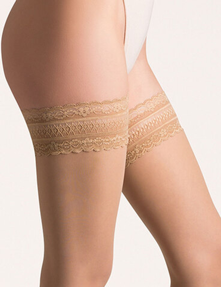 475 Calze Caroline 5/6, bianco