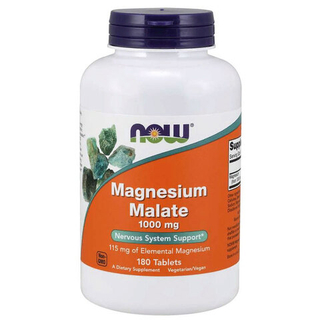 NOW Magnesium Malate 1000 мг. (180 таб.) [M]