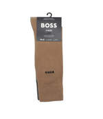 Носки 2 пары 2P RS Uni Colors CC BOSS BLACK - серый(50467709)