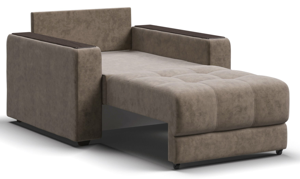 Босс кресло-кровать Велюр Роял тауп