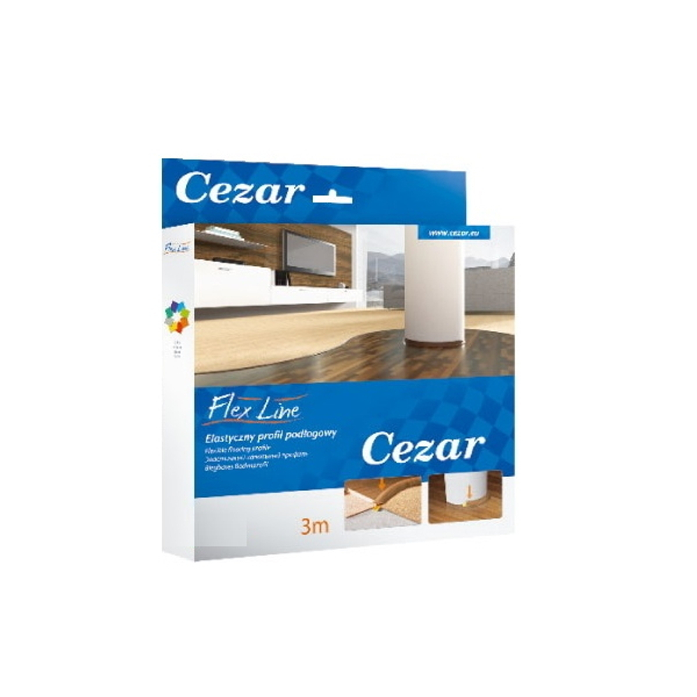 Профиль гибкий "Flex line" №109 3м "Cezar"