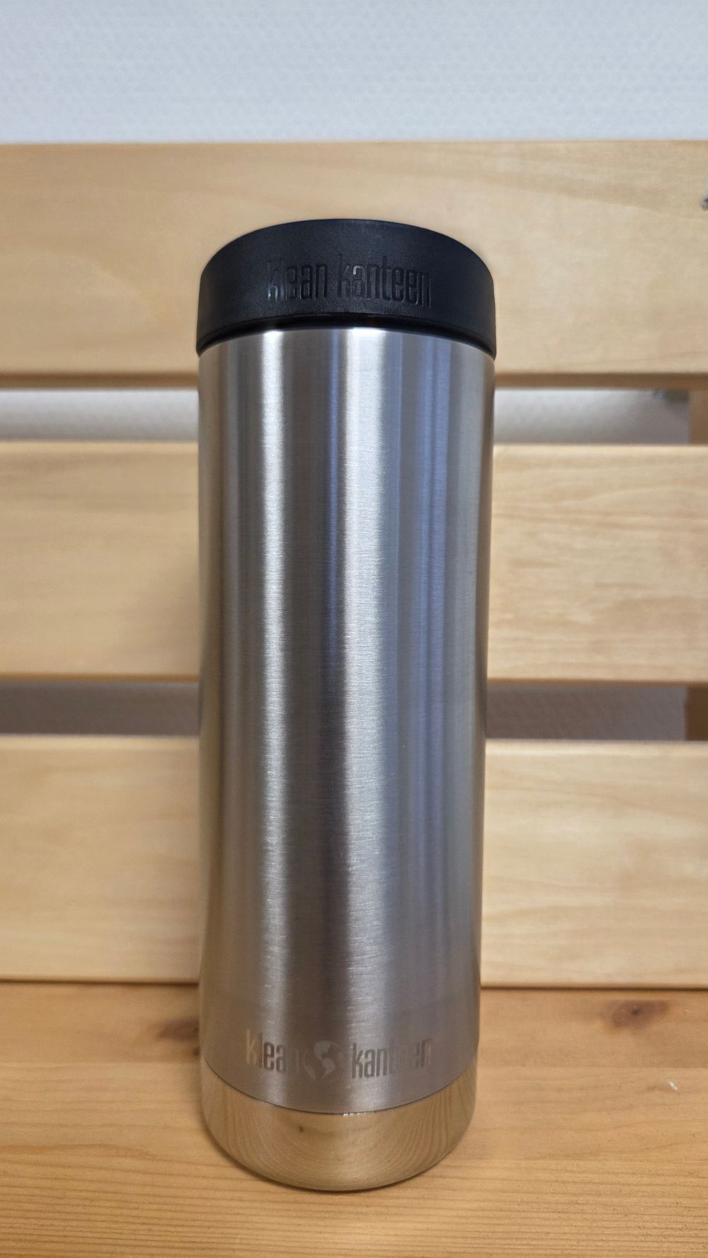 Термокружка Klean Kanteen TKWide Cafe Cap 16oz (473 мл) Brushed Stainless (отсутствуют этикетки)