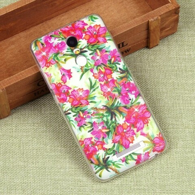 Силиконовый чехол с цветами для Xiaomi Redmi Note 3/3 Pro, 009615