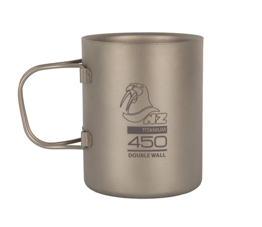 ТИТАНОВАЯ КРУЖКА NZ DOUBLE WALL MUG TMDW-450FH