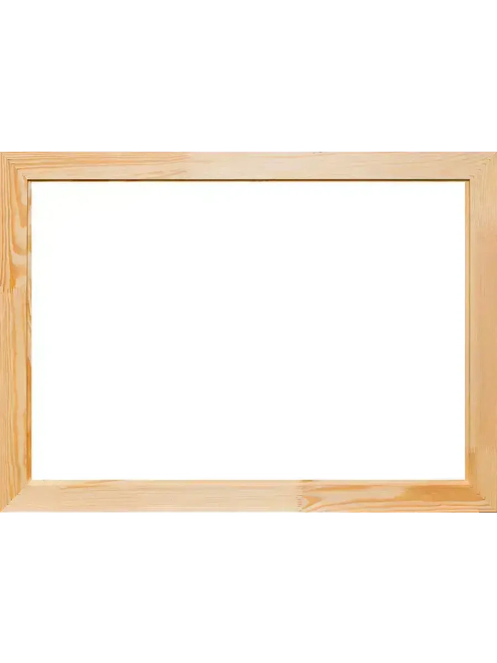 Деревянная рама 50x70 для картин на подрамнике сеч. 60x18