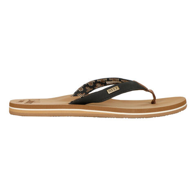 Женские теннисные кроссовки Reef Cushion Sands Flip-flops Women - Black, Caramel
