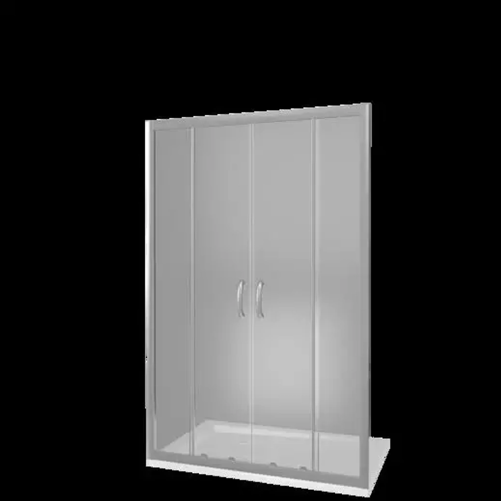 Душевая дверь в нишу Bas Infinity WTW-TD-150-G-CH 150*185 без поддона