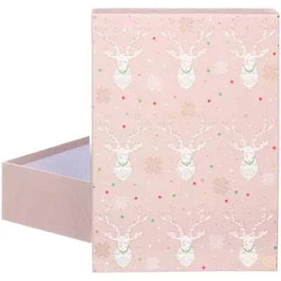 Коробка подарочная «Зимний вихрь» 29*21*8 см