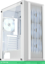 Корпус 1stPlayer H6 без БП White (H6-WH-4F7-W)
