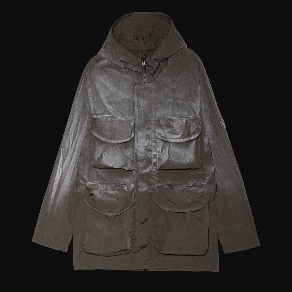M65PRK_JCKT Sprayed Reflective Khaki Green