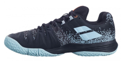 Женские кроссовки для Падел Babolat Sensa Woman - black/tanager turquoise