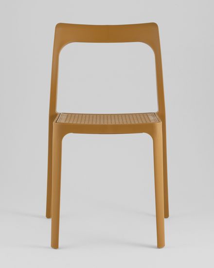 Стул обеденный Marty пластиковый охра
