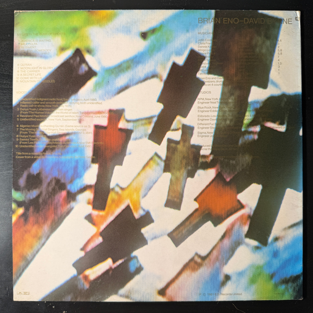 Brian Eno - David Byrne - My Life In The Bush Of Ghosts (Скандинавия 1981г.)