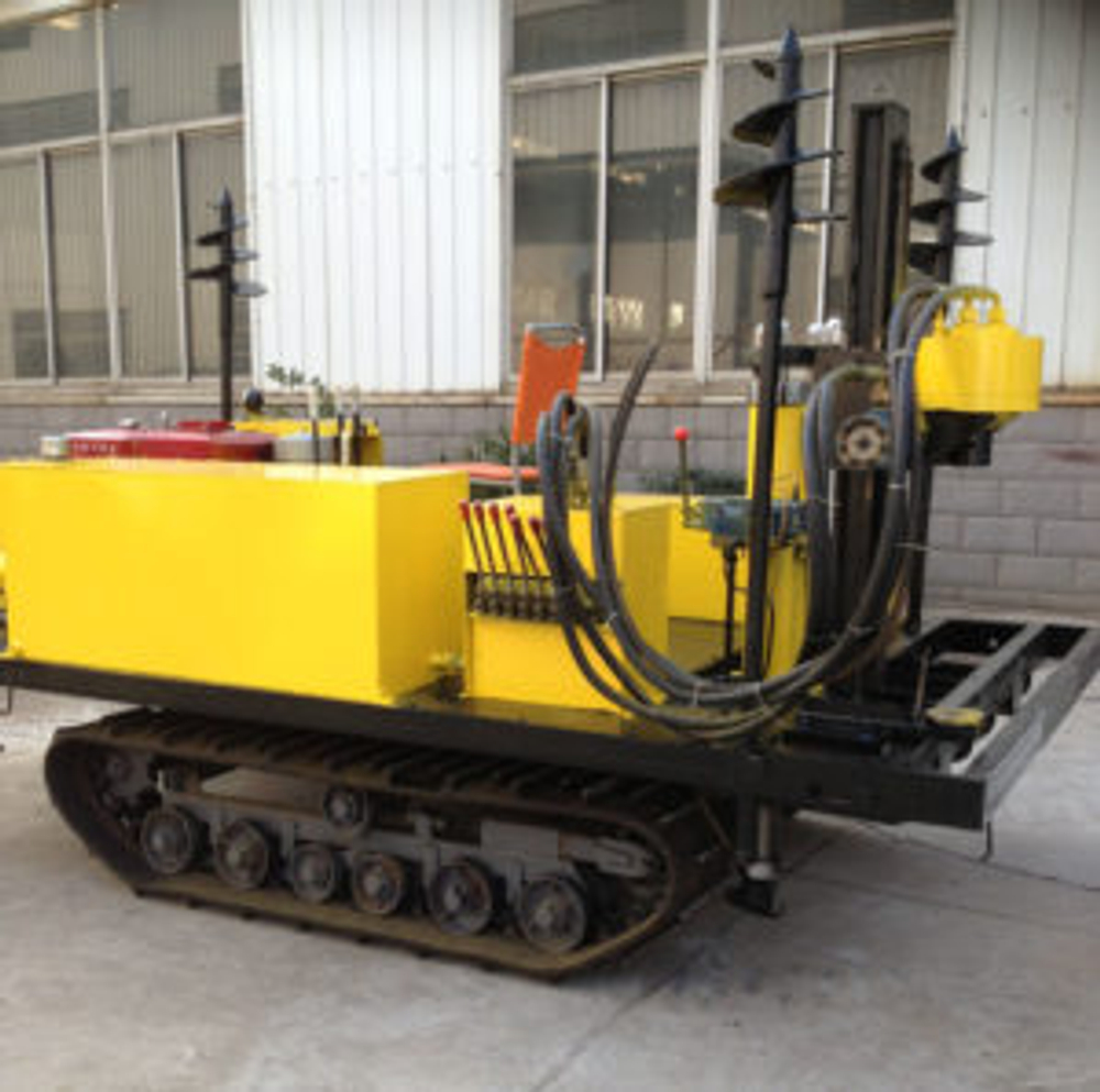 Static penetration test CPT crawler-truck