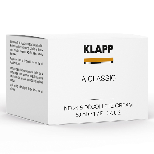 KLAPP Крем для шеи и декольте - A CLASSIC Neck & Decollete Cream, 50 мл