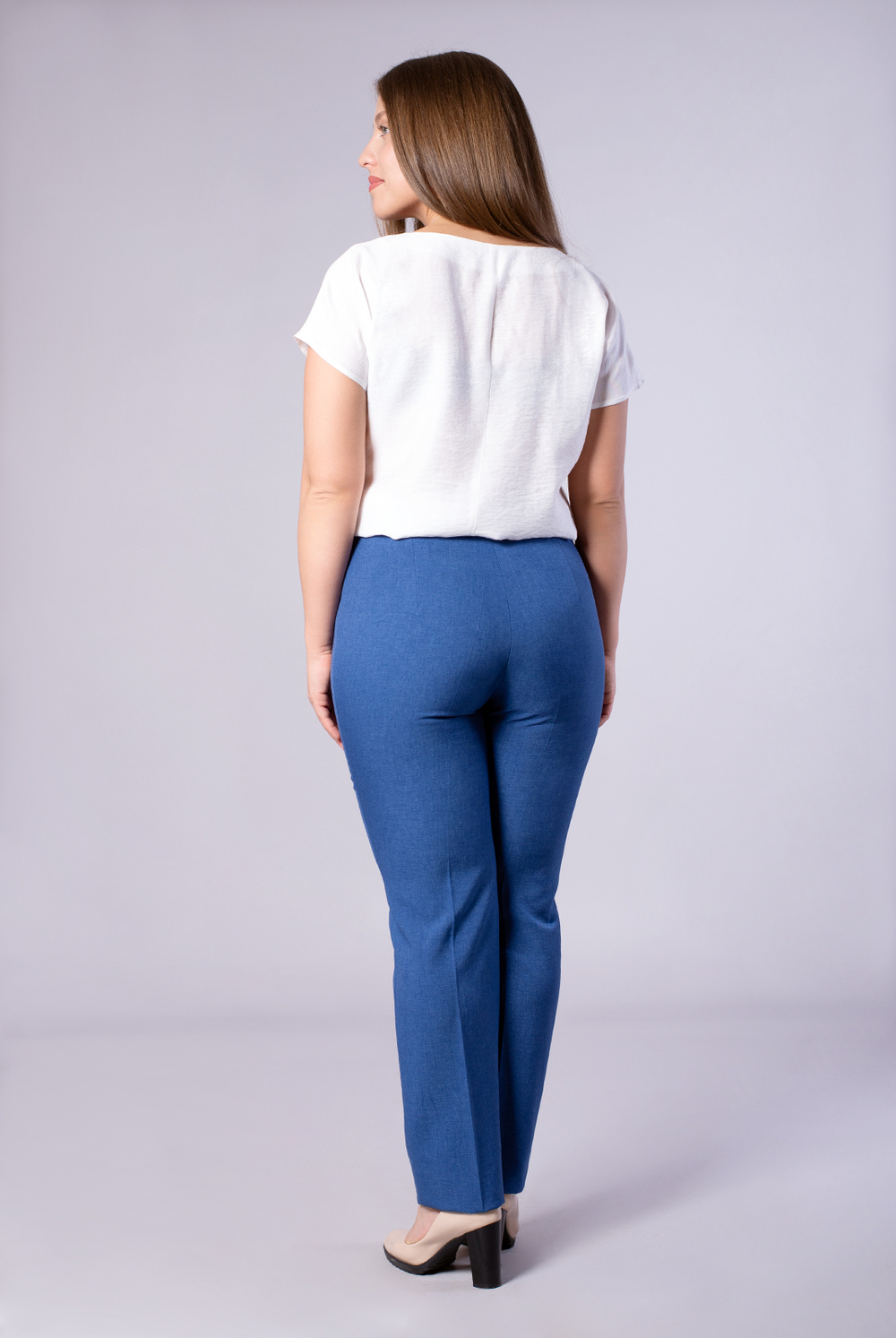 Блузка женская 3256зпа, белый #30Б093256зпа