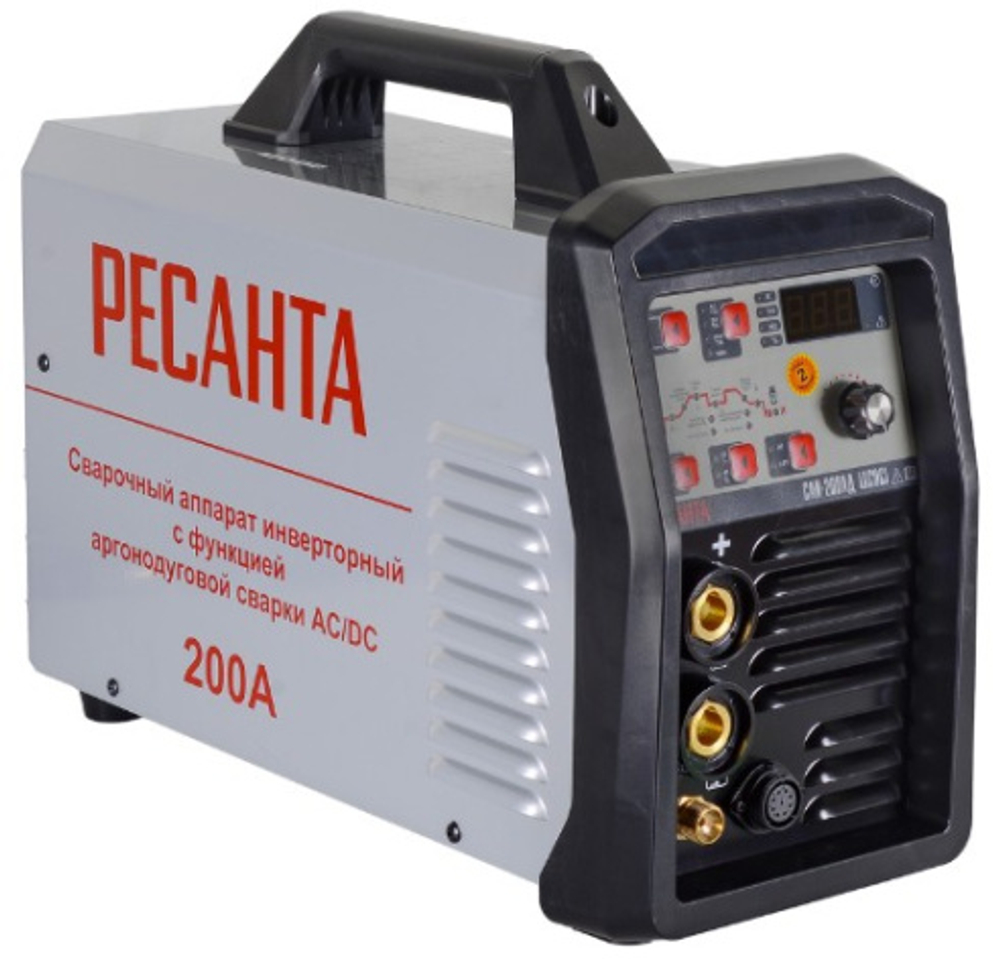 Сварочный аппарат инверторный Ресанта САИ-200АД (АС/DC)
