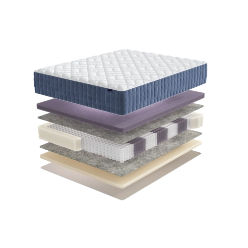 Матрас BuyLuxe, 26 см, средняя жесткость, независимые пружины