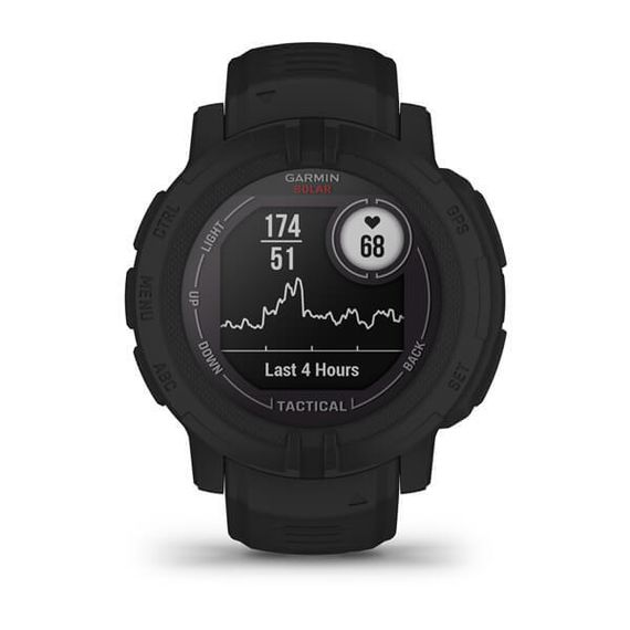 Умные часы Garmin INSTINCT 2 SOLAR Tactical черный