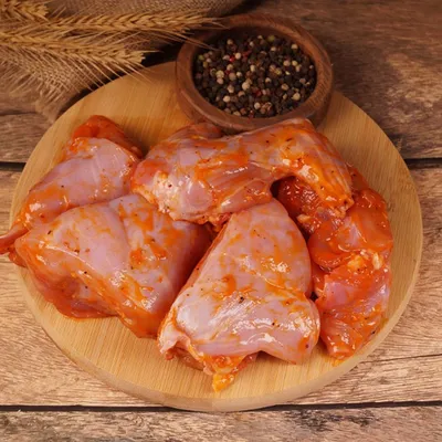 Фотография Шашлык из мяса кролика (нарезка) / 1 кг купить в магазине Афлора