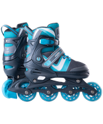 Ролики раздвижные Wing Blue, пластиковая рама