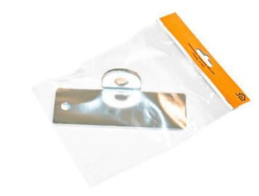 Проушина гаражная Домарт 50*150 (толщ.4мм) серый металлик / 9376