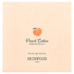 SKINFOOD, спрей для очищения пор с хлопком, с персиком, 4 г (0,14 унции)