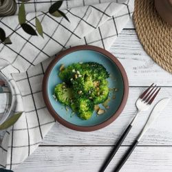 Салатник 400 мл d 15,8 см h4,5 cм Blue Matt New Brown Taiga P.L. [6]