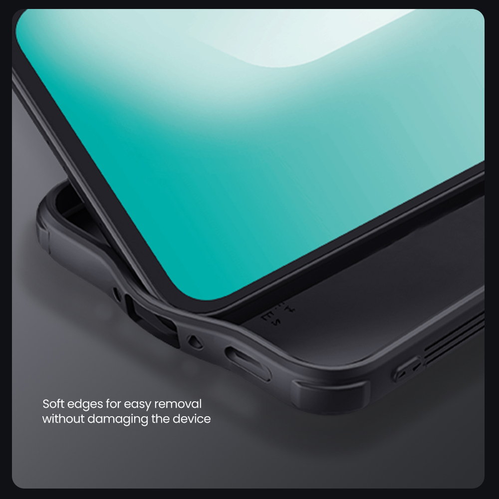 Усиленный защитный чехол с защитной шторкой для камеры от Nillkin на Xiaomi Poco F7, серия CamShield Pro Case