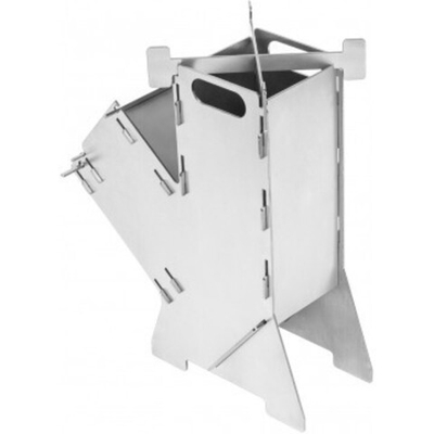 Турбо-печь походная, складная ПМ-04 сталь 3,0мм (T-HS-PM-04) Helios