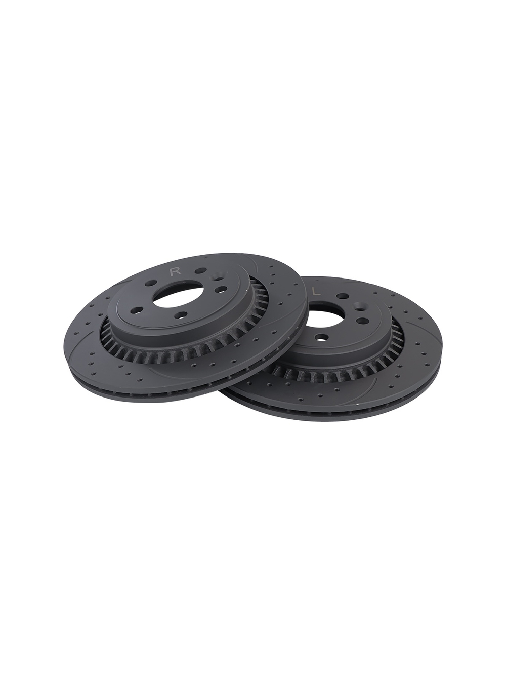 Диск тормозной задний перфорированный PRO-LINE с покрытием комплект VOLVO XC60 ALL 08-> /VENT D=302MM GANZ GIJ06093S