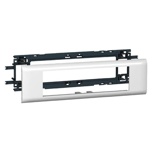 Рамка с суппортом DLP Legrand Mosaic на 8 модулей для крышки 65мм