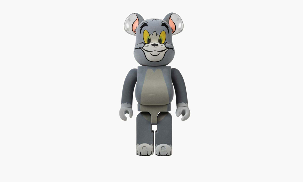 Bearbrick Tom and Jerry: "Tom Flocky 1000%"