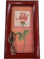 Набор для вышивания с деревянной рамкой (мулине 100% хлопок ) 23х39см Германия