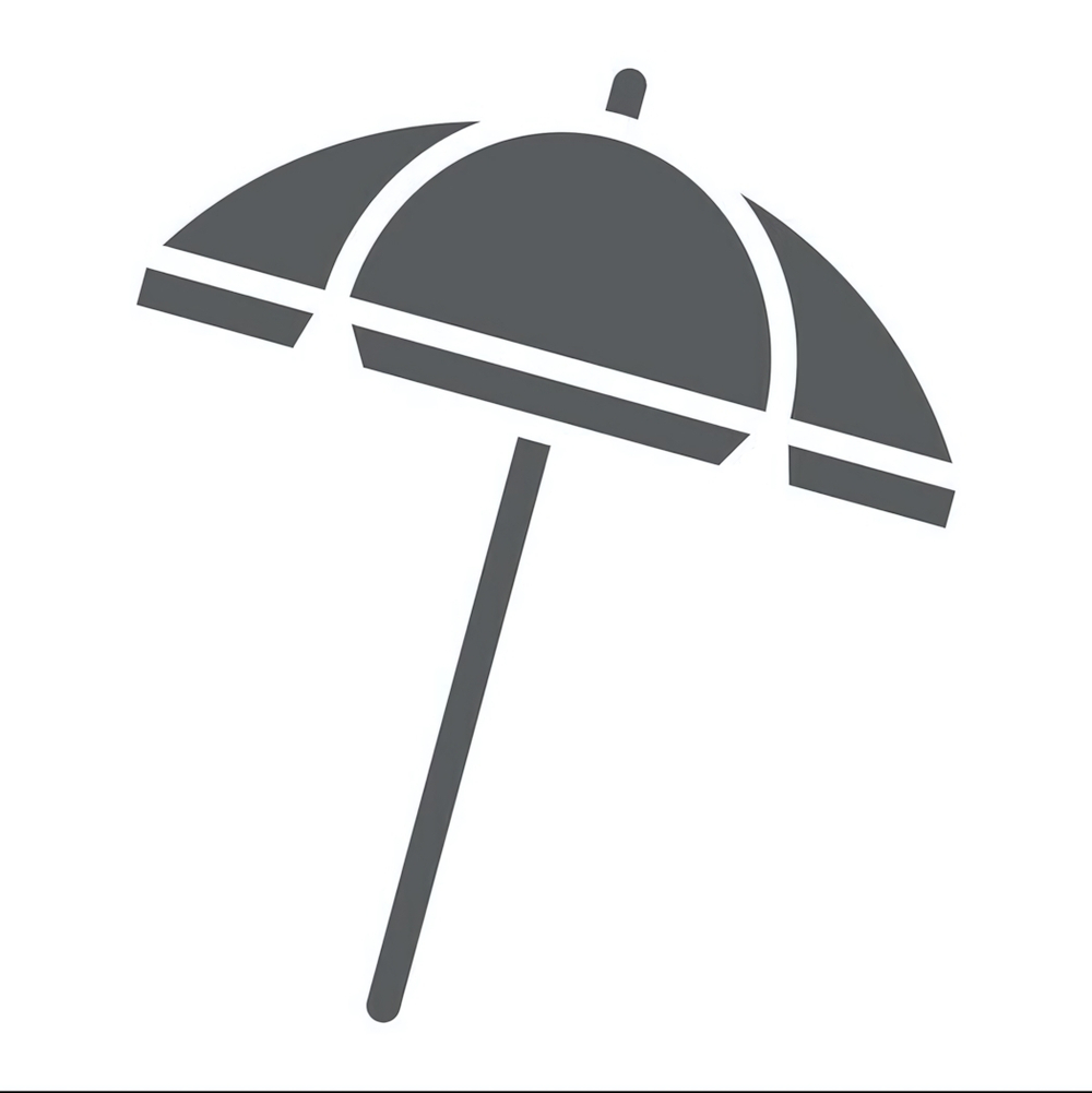 Зонт пляжный D=240 см, HM21283-23-5