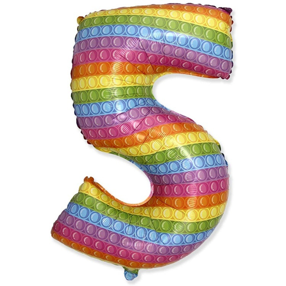 Шар ЦИФРА 5 Попит 32" 81 см