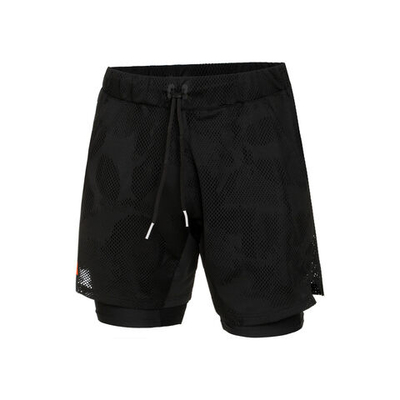 Мужские теннисные шорты adidas Melbourne Two-in-One 7-inch Shorts Men - Black