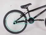 Велосипед BMX Tech Team Fox 20" 2023 черно-бирюзовый