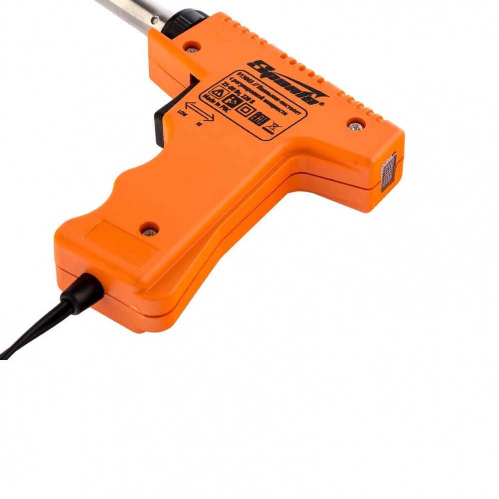 Паяльник-пистолет с регулировкой мощности 25-80 Вт, 220 В Sparta, 913065