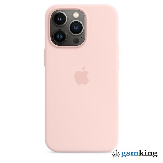 Apple Silicone Case with MagSafe iPhone 13 Pro Chalk Pink «Розовый мел» MM2H3ZE/A