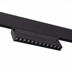 ST364.436.12 Магнитный трековый светильник Черный LED 1*12W 3000K 1 009Lm Ra>90 36° IP20 L219xW22xH1 СКАЙЛАЙН 48V