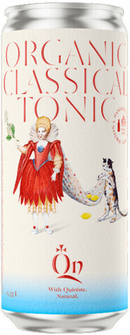 Газированный напиток КьюЭн Органик Классикл Тоник / QN Organic Classical Tonic 0.33 - банка