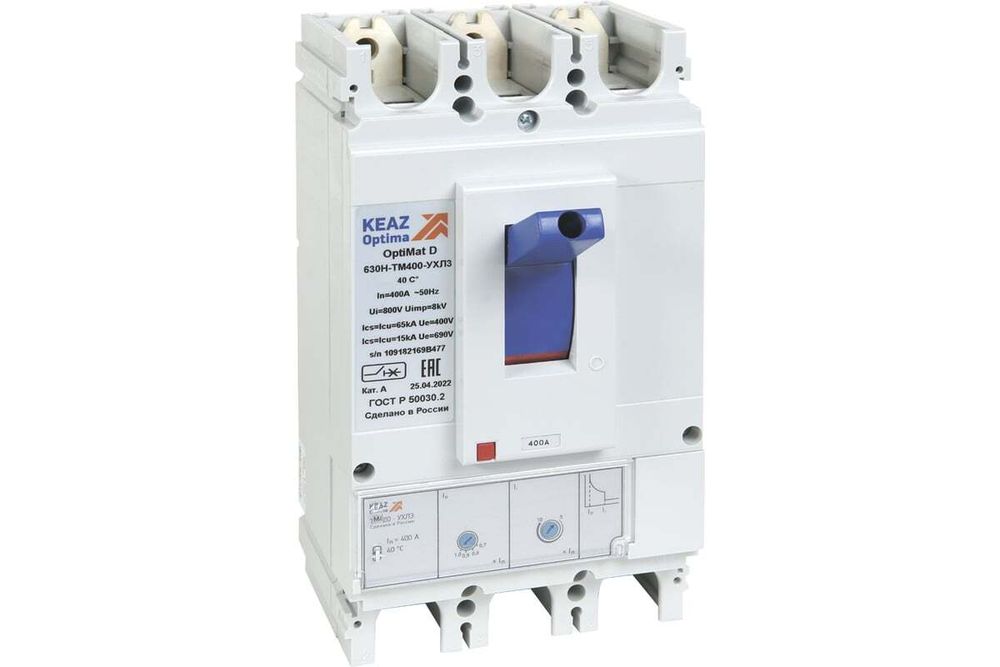 Выключатель автоматический OptiMat D630N-MR1.1-У3 КЭАЗ