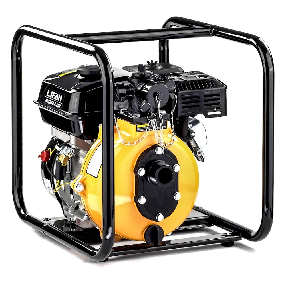 Lifan 40ZB60-4,8QT мотопомпа бензиновая 6.5 л.с, 800 л/мин, диаметр 40 мм, 00-00002778