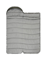 Спальный мешок Naturehike U Series Двойной хлопок осень-зима хаки зелёный U350S, молния слева, 6927595764329L