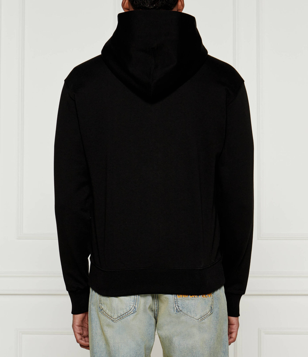 Худи LUCKY TIGER Kenzo - черный(FE55SW1964MF)