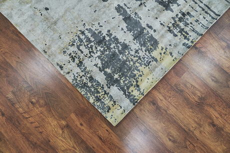 Ковер 200x300 см Garda Decor Ascona ручной работы вискоза коричнево-бежевый