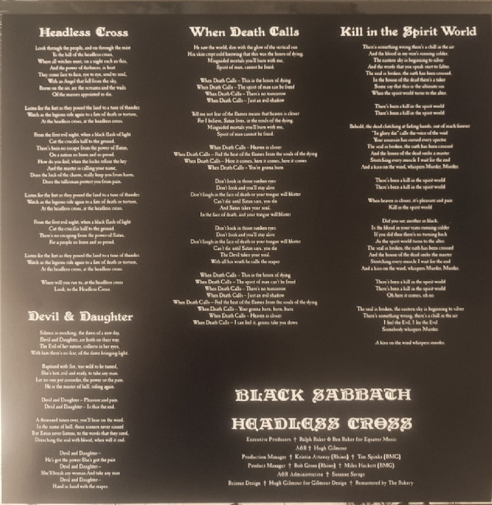 Black Sabbath / Headless Cross (LP)
