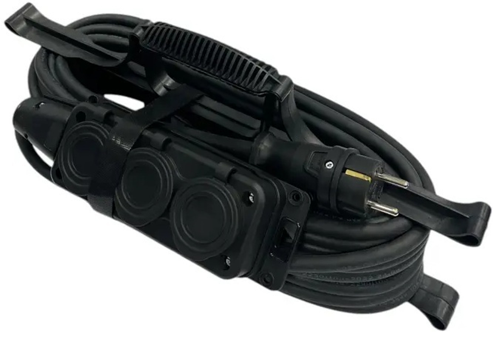 Удлинитель силовой iTOK i-CONNECT-COLOR-SUR-KG-325-3-54-30-BLACK